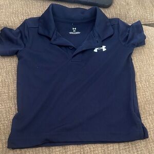 Under Armour Kids Polo in Dark Blue
